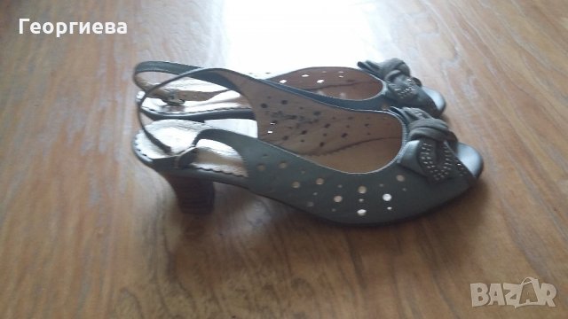 Страхотно сладки женствени обувчици ЕСТ.кожа, снимка 2 - Дамски елегантни обувки - 22038078
