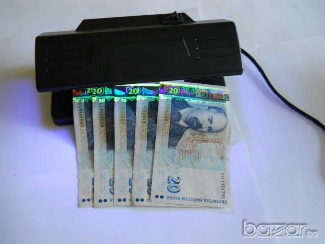 НОВ NEW Детектор тестер за разпознаване на фалшиви банкноти пари, снимка 1 - Други машини и части - 6469263