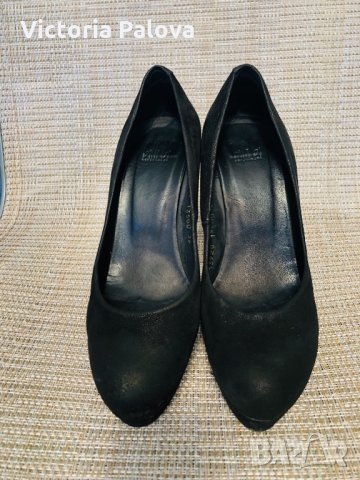 Красиви удобни черни обувки BILLI BI, снимка 5 - Дамски обувки на ток - 26188592