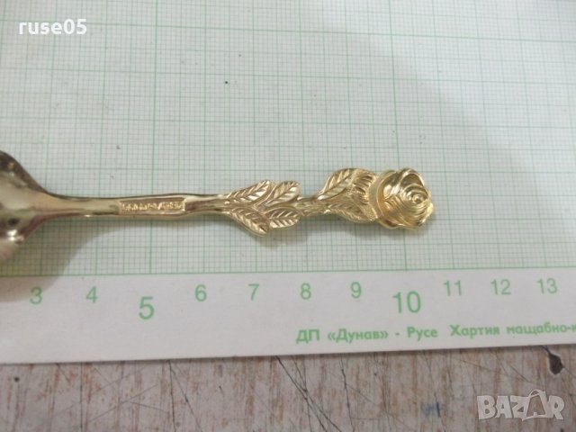 Лъжица малка позлатена, снимка 3 - Други ценни предмети - 26069537
