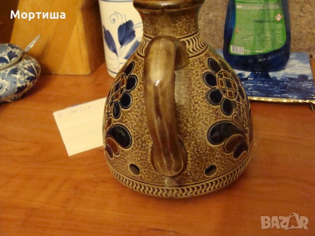 Немски керамичен ароматна лампа , снимка 3 - Декорация за дома - 22998659