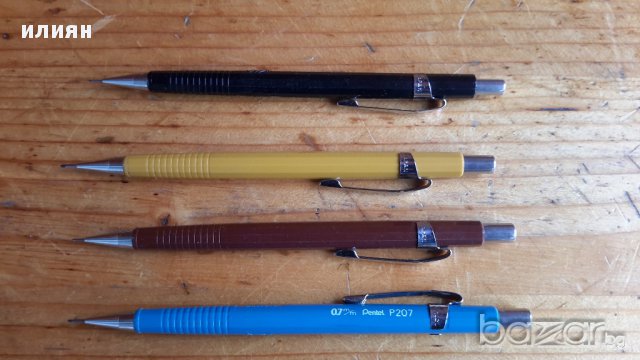 Японски моливи Пентел 0.3 0.5 0.7 0,9мм Добро състояние , снимка 4 - Други - 13317524