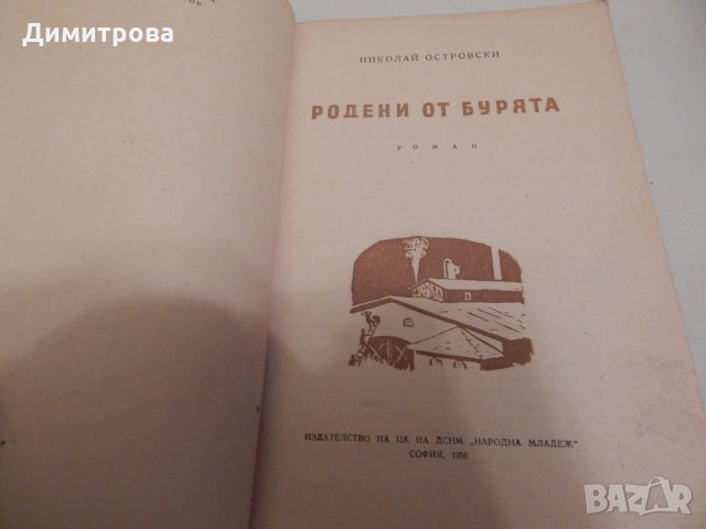 Родени от бурята - Николай Островски, снимка 2 - Художествена литература - 23803473