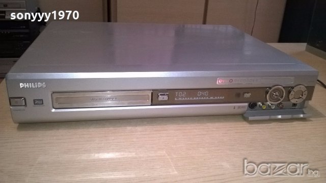 philips dvdr 75/021-dvd recorder-внос швеицария, снимка 5 - Ресийвъри, усилватели, смесителни пултове - 18424635