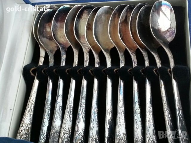  руски лъжички посребрени мнц