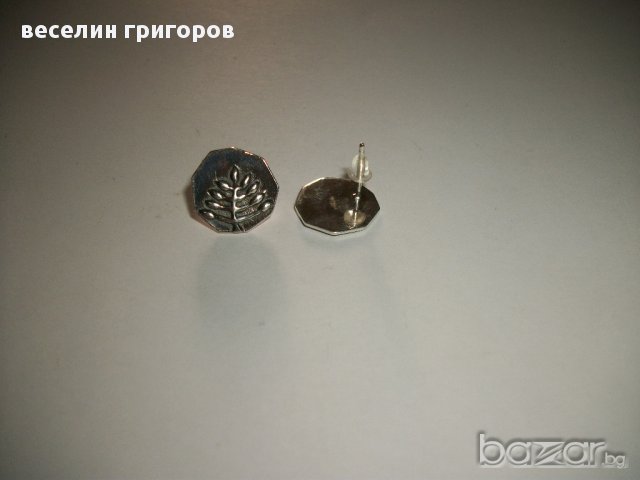 сребърни обеци, снимка 3 - Обеци - 16240299