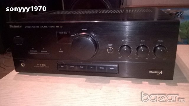 *Technics su-x120 made in japan-230w-stereo amplifier-внос швеицария, снимка 7 - Ресийвъри, усилватели, смесителни пултове - 16365784