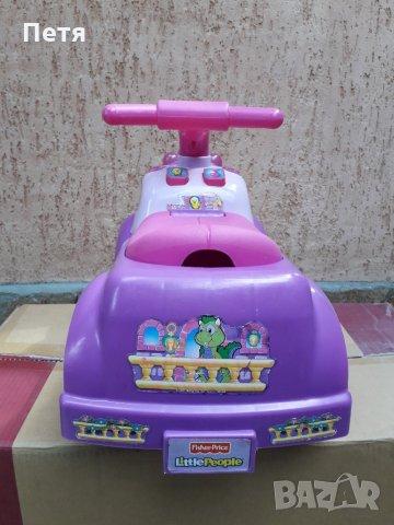 Кола за беутане Fisher price, снимка 3 - Детски велосипеди, триколки и коли - 25308923