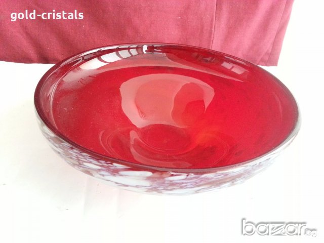 Кристална червена купа