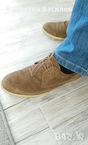 Спортни велурени обувки №43 ст. 27см., снимка 5 - Спортно елегантни обувки - 20943132