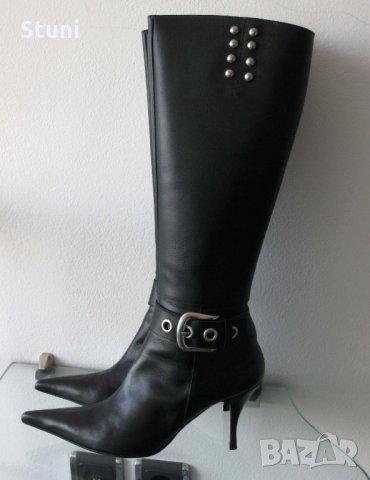 Ботуши от естествена кожа Adam's , снимка 2 - Дамски ботуши - 22892852