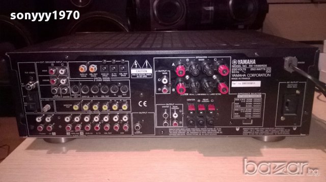 yamaha rx-v596rds/250w/made in france-внос англия, снимка 8 - Ресийвъри, усилватели, смесителни пултове - 17037513
