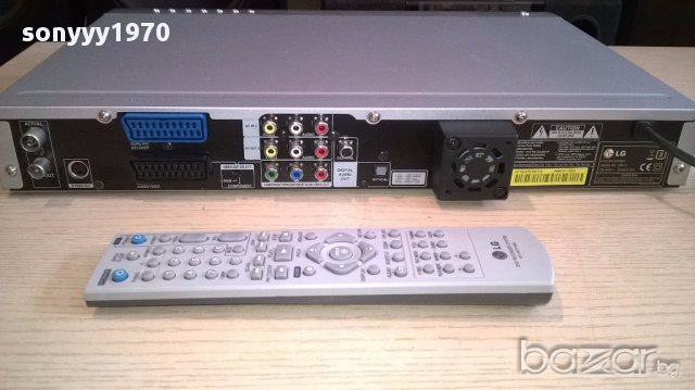 Lg dr175 dvd recorder+remote-внос швеицария, снимка 6 - Ресийвъри, усилватели, смесителни пултове - 13568280