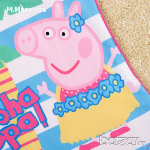 Бански Peppa Pig 7-8 години, снимка 5 - Детско бельо и бански  - 9729425