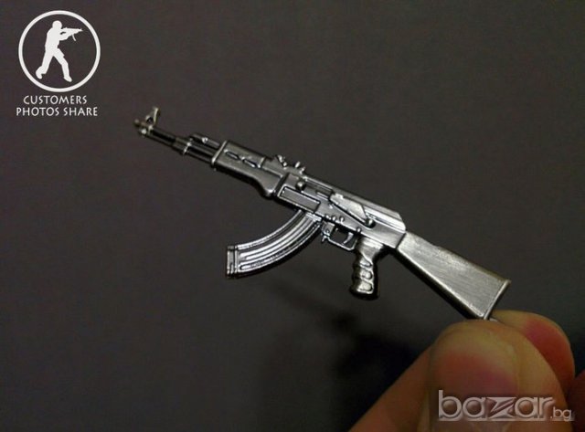 АК-47(руско) автоматично оръжие ключодържател 1:1 реалистично -ПРОМО, снимка 3 - Други - 21453401