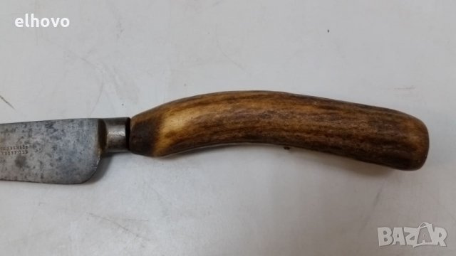 Нож с кокалена дръжка-christopher johnson western works sheffield, снимка 3 - Антикварни и старинни предмети - 26148342