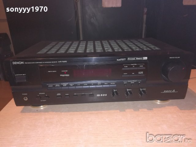 denon avr-700rd receiver-за ремонт-внос швеицария, снимка 5 - Ресийвъри, усилватели, смесителни пултове - 21071885
