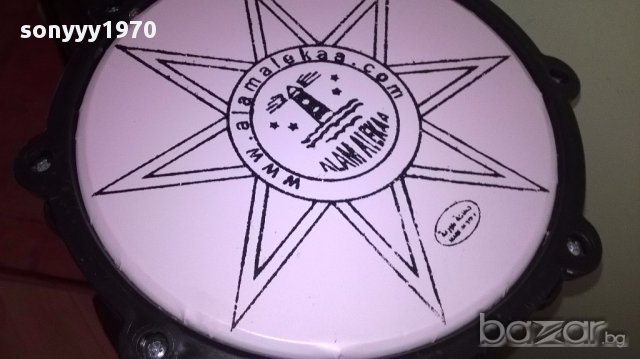 Нова алуминиева тарамбука-40х25см-внос сирия, снимка 9 - Ударни инструменти - 16986048