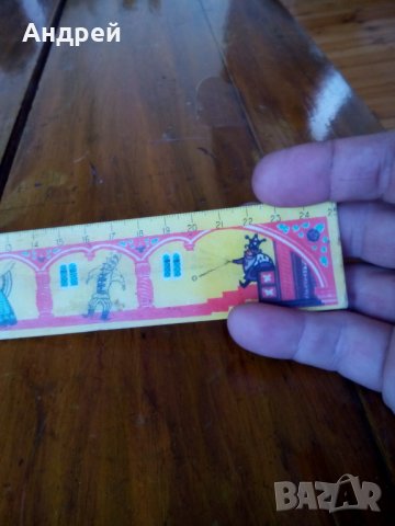 Стара ученическа линия, снимка 4 - Антикварни и старинни предмети - 25189026