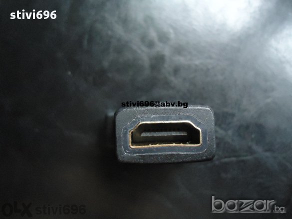 Преходник Hdmi-женско/ Dvi-d Dual Link Женско - Ново, снимка 3 - Други - 11208002
