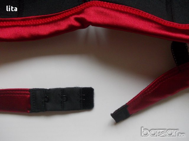 Сатенен оригинален сутиен LulaLu petites Размер 36AA (≈ 1), снимка 3 - Бельо - 15914742