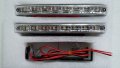 E4 Сертификат 2 x 8 Led лед Drl Дневни Светлини, Размери: 16см x 2см/led Drl Daytime, снимка 10