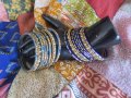 Индийски гривни - стъклени, перлени, пластмасови, снимка 17