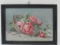 Гоблени Цветя с кошница , снимка 2