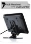 TFT LCD 7 инчов монитор за връзка с камера за паркиране, DVD, VCR, CCT, снимка 5
