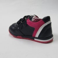 Спортни обувки PONKI естествена кожа т.син/циклама 22/25, снимка 4 - Детски маратонки - 20582982