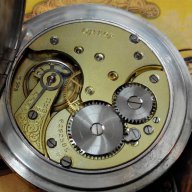 Джобен часовник OMEGA - сребро,ниело ОМЕГА, снимка 18 - Джобни - 16453348