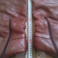 Pepe jeans London, естествена кожа ботуши  с подплата, снимка 9 - Дамски ботуши - 11789444