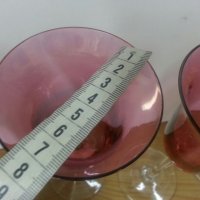 Сервиз чаши за вино цветно стъкло, снимка 9 - Антикварни и старинни предмети - 22450614