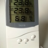 Влагомер, термометър(външна и вътрешна), снимка 2 - Други - 24135290