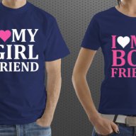 За ВЛЮБЕНИ! Дизайнерски LOVE BOY / GIRL тениски ! Поръчай модел с ТВОЯ ИДЕЯ или ДИЗАЙН!, снимка 2 - Тениски - 15649595