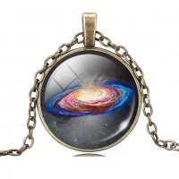 Кръгло Колие на Космоса и галактиките - различни видове, снимка 6 - Колиета, медальони, синджири - 23631075