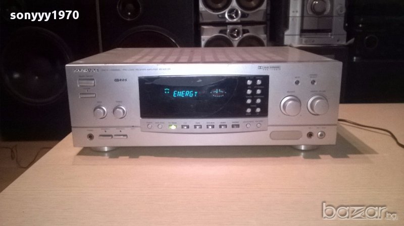 Soundwave av-4312r receiver 5.1 channel-внос швеицария, снимка 1