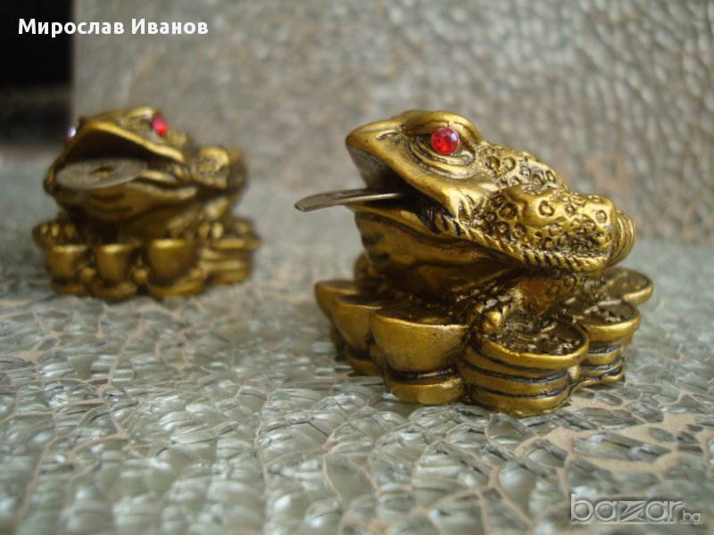 статуетки жаби, снимка 1