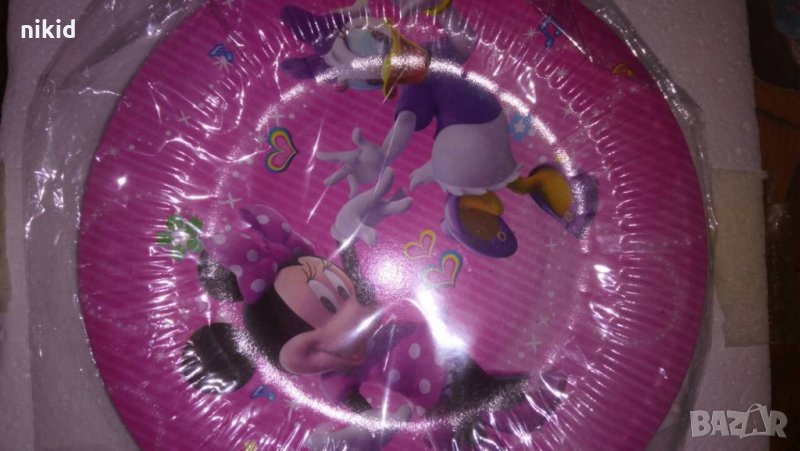 Мини Маус и Дейзи 10 бр парти чинии чинийки, снимка 1