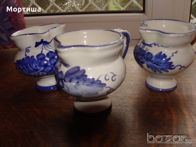 НАМАЛЕНИ Великолепен сет от 3 баварски чаши , снимка 2 - Сервизи - 20819972