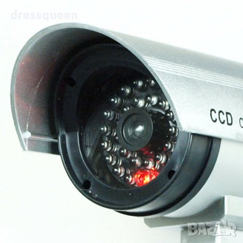 1100 Фалшива камера за видеонаблюдение Голяма, снимка 11 - Други стоки за дома - 24917034