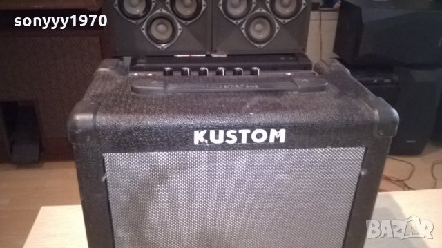 kustom by celestion kga16 usa-guitar amplifier-внос англия, снимка 3 - Ресийвъри, усилватели, смесителни пултове - 22816763