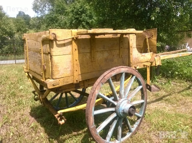 Автентична стара двуколка , снимка 6 - Други - 25684701