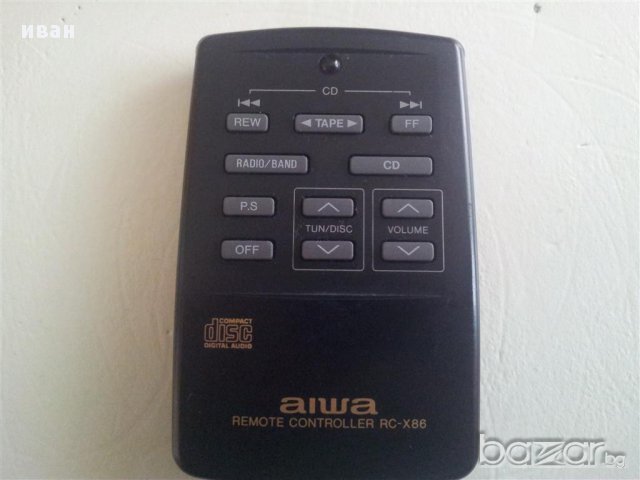 AIWA RC-X86 - дистанционно управление, снимка 1 - Дистанционни - 16696663
