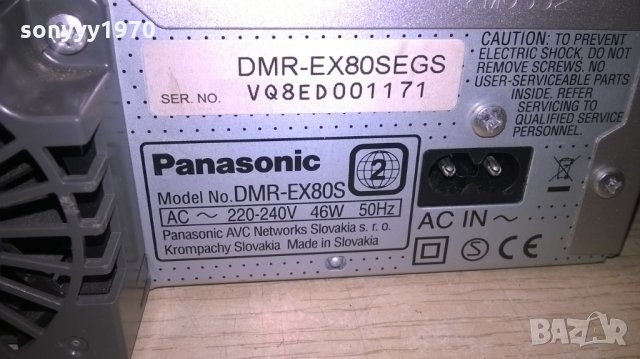 panasonic dmr-ex80s hdd/dvd hdmi-recorder-внос швеицария, снимка 18 - Плейъри, домашно кино, прожектори - 22538373