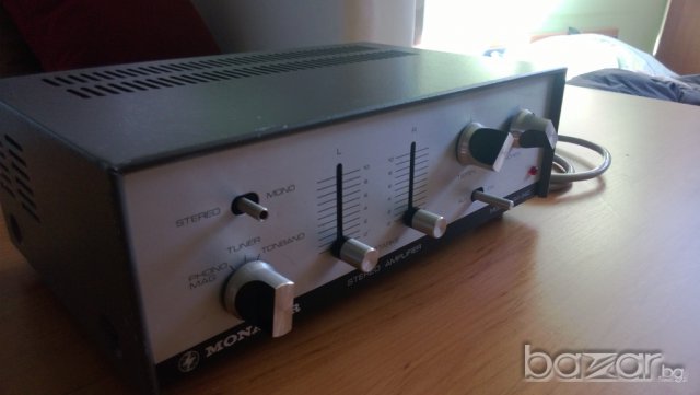monacor sa-340-stereo amplifier-внос швеицария, снимка 7 - Ресийвъри, усилватели, смесителни пултове - 8116721