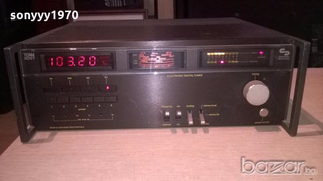 schneider hi-fi concept-ретро тунер-внос швеицария, снимка 11 - Ресийвъри, усилватели, смесителни пултове - 19296518