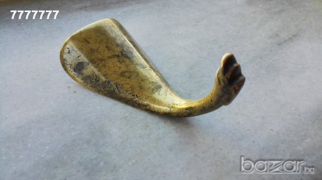 Стара бронзова обувалка, снимка 2 - Антикварни и старинни предмети - 17883895