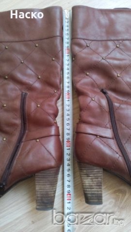 Pepe jeans London, естествена кожа ботуши  с подплата, снимка 9 - Дамски ботуши - 11789444