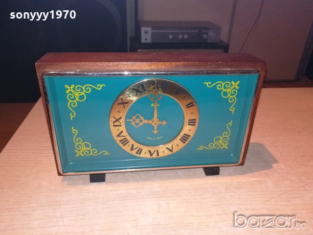 руски ретро часовник-за колекция-27х17х7см, снимка 8 - Колекции - 20189889